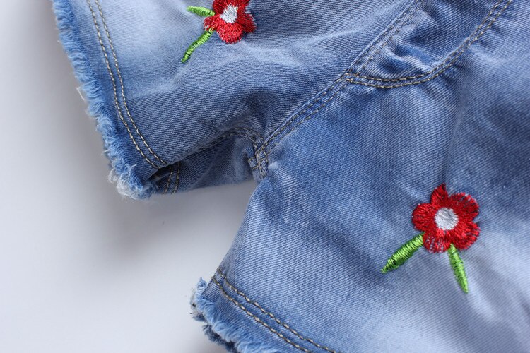 Girls Denim Shorts Teenagers Summer Lace Short Pants Kids Beach Clothes Children's Shorts For Teenage Girls