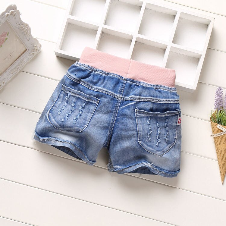 Girls Denim Shorts Teenagers Summer Lace Short Pants Kids Beach Clothes Children's Shorts For Teenage Girls