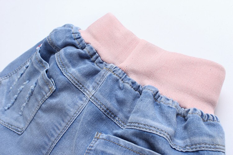 Girls Denim Shorts Teenagers Summer Lace Short Pants Kids Beach Clothes Children's Shorts For Teenage Girls