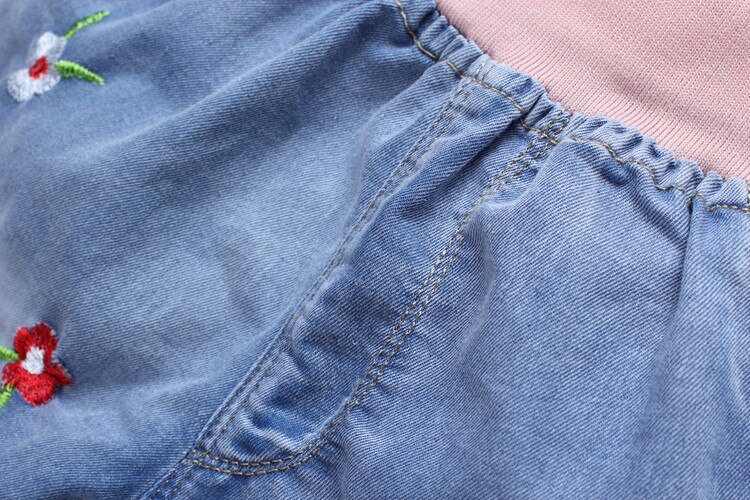 Girls Denim Shorts Teenagers Summer Lace Short Pants Kids Beach Clothes Children's Shorts For Teenage Girls