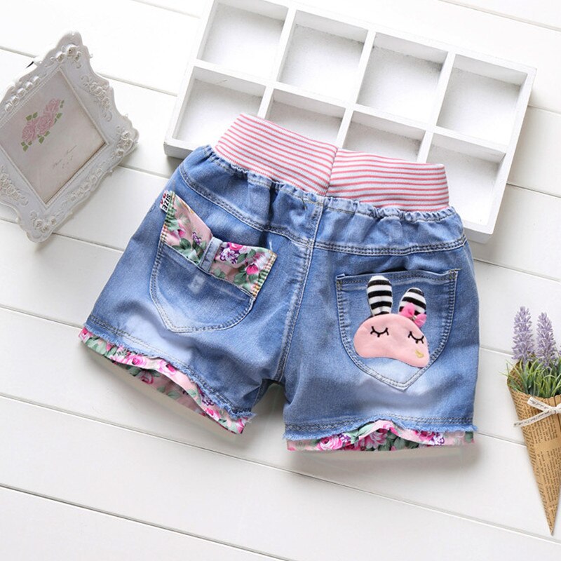 Girls Denim Shorts Teenagers Summer Lace Short Pants Kids Beach Clothes Children's Shorts For Teenage Girls