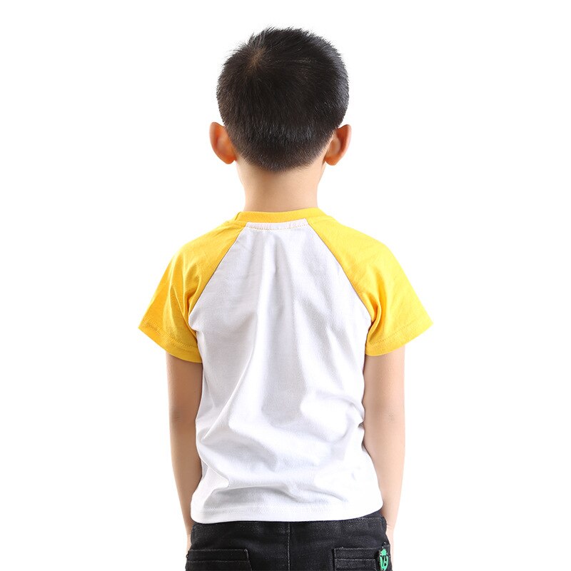 Summer 2022 Children Shirts Cotton Boys T-shirt Candy Color Tops For Kids Solid Girls Blouse Baby Outerwear Toddler Clothing