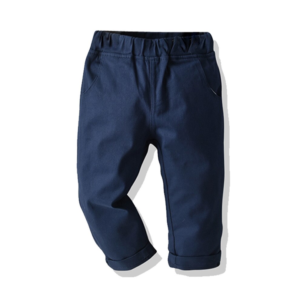2022 Brand Boys pants autumn kids clothing baby casual pants cotton jeans 1-8Y Toddler cargo pants