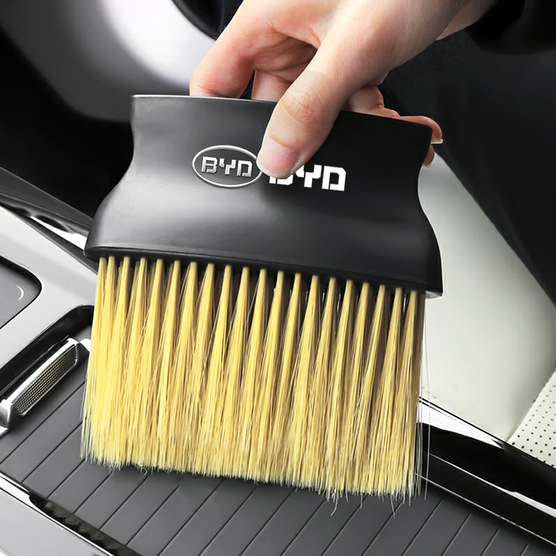 Car Dusting Soft Bristle Cleaning Brush Interior for Land Rover Range Autobiography Freelander DISCOVERY Sport L322 Accessories