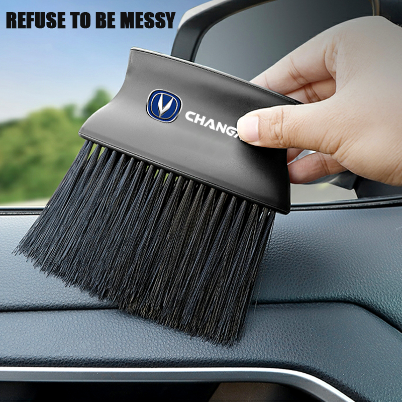 Car Dusting Soft Bristle Cleaning Brush Interior for Land Rover Range Autobiography Freelander DISCOVERY Sport L322 Accessories