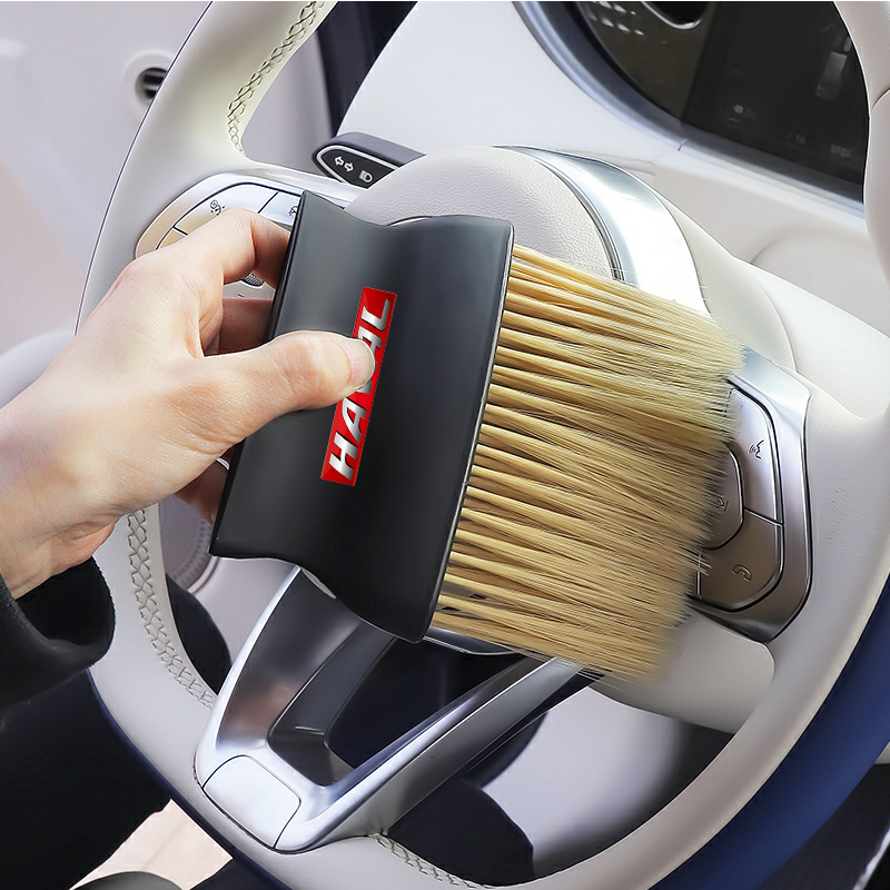 Car Dusting Soft Bristle Cleaning Brush Interior for Land Rover Range Autobiography Freelander DISCOVERY Sport L322 Accessories