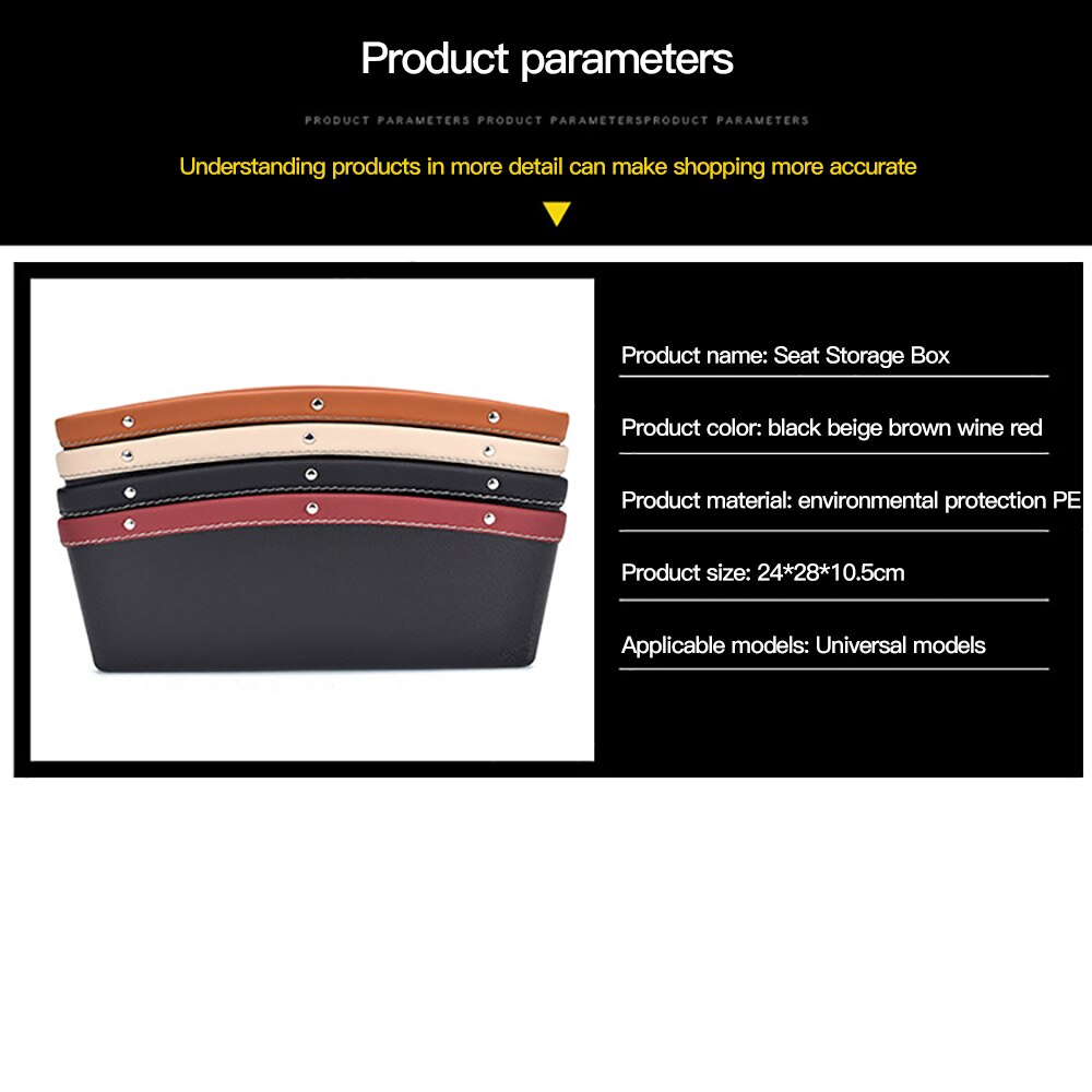 Car Organizer Storage Car Seat Slit Gap Pocket Multifunctional Driver Seat Catcher Cup Holder Car Accessories PU Leather Car Organizer Storage Car Seat Slit Gap Pocket Multifunctional Driver Seat Catcher Cup Holder Car Accessories PU Leather