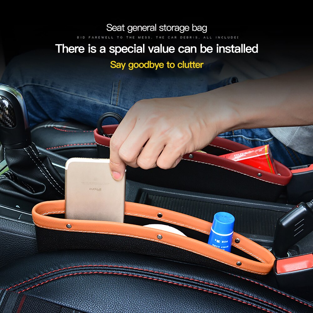 Car Organizer Storage Car Seat Slit Gap Pocket Multifunctional Driver Seat Catcher Cup Holder Car Accessories PU Leather Car Organizer Storage Car Seat Slit Gap Pocket Multifunctional Driver Seat Catcher Cup Holder Car Accessories PU Leather